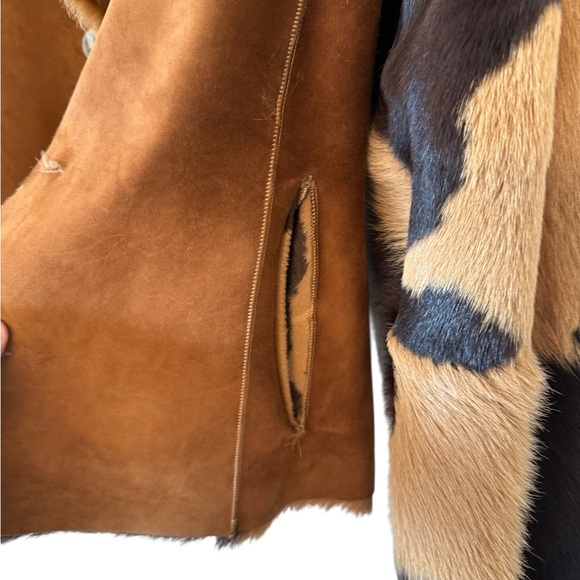 100% Sheepskin Reversible Jacket Medium - Picture 8 of 12